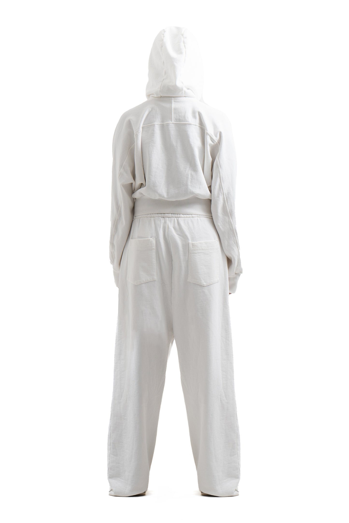 White Stamp Sweatpants