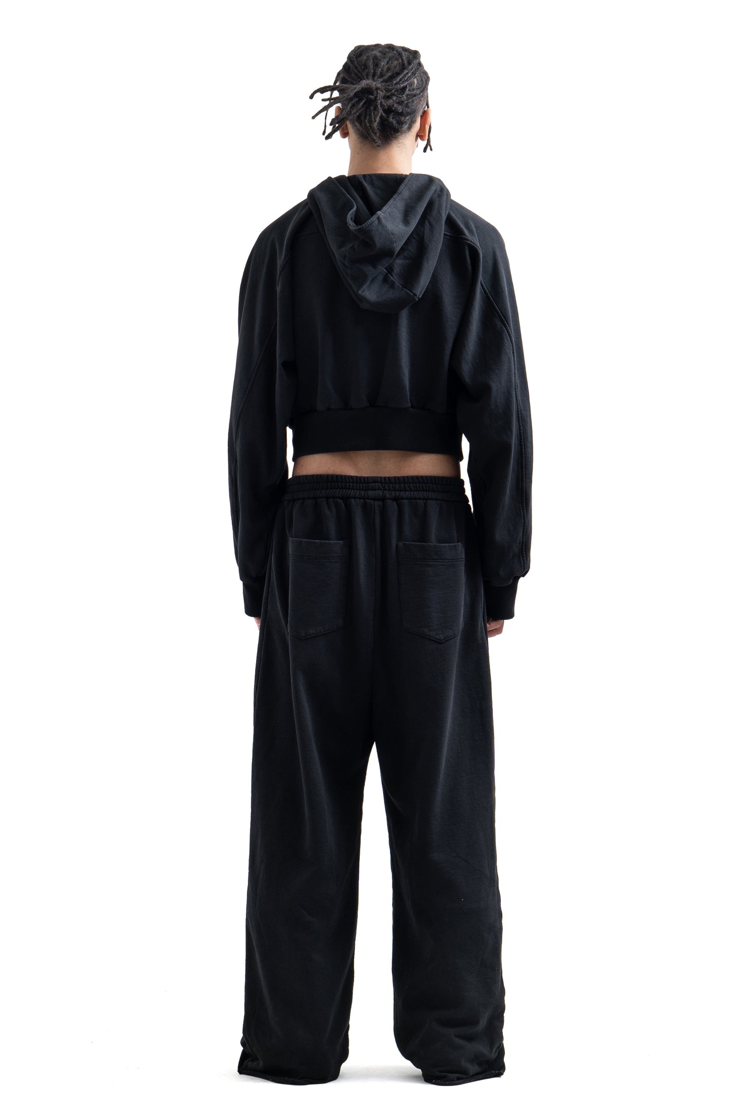 Black Stamp Sweatpants