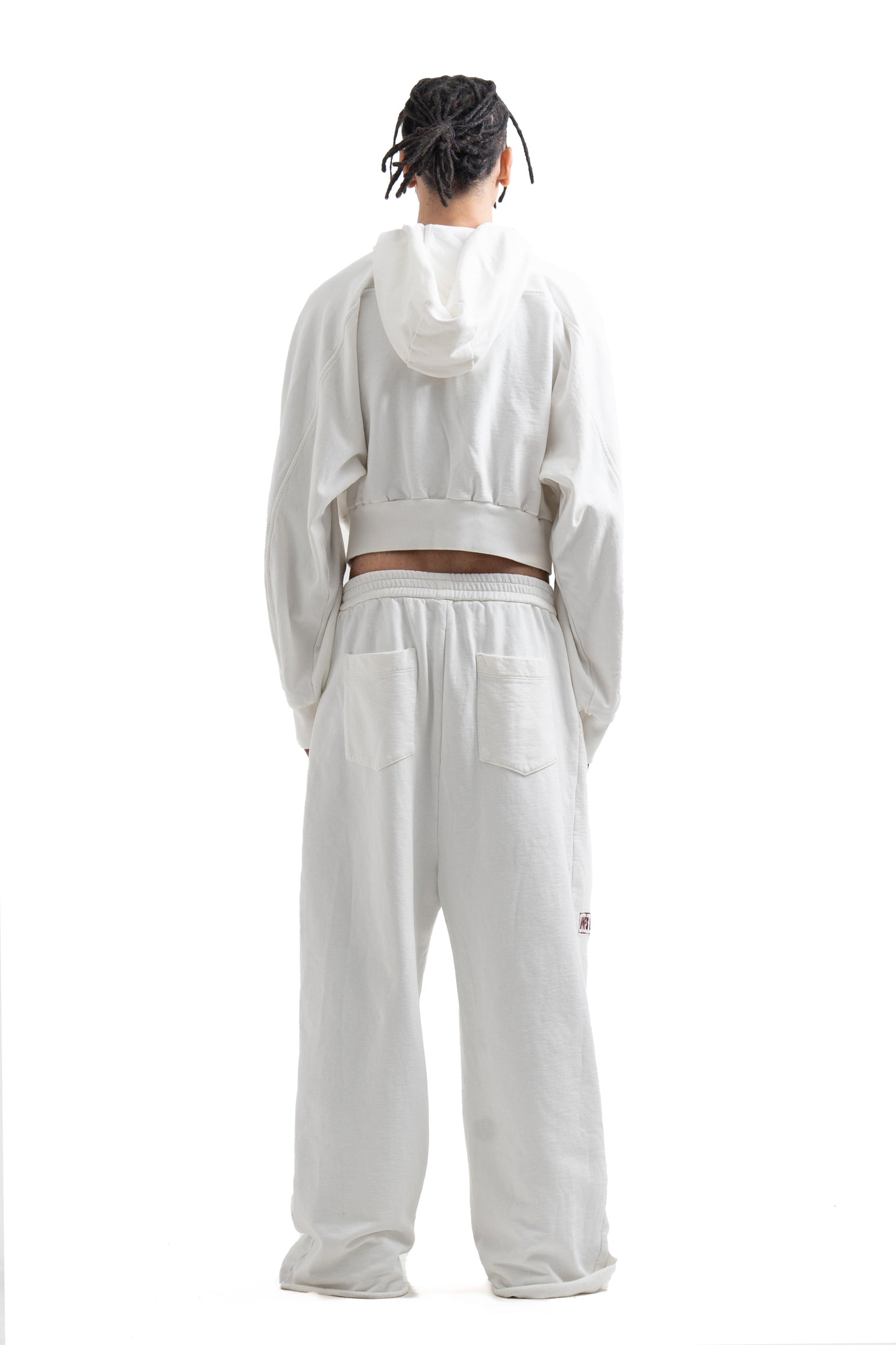 White Stamp Sweatpants