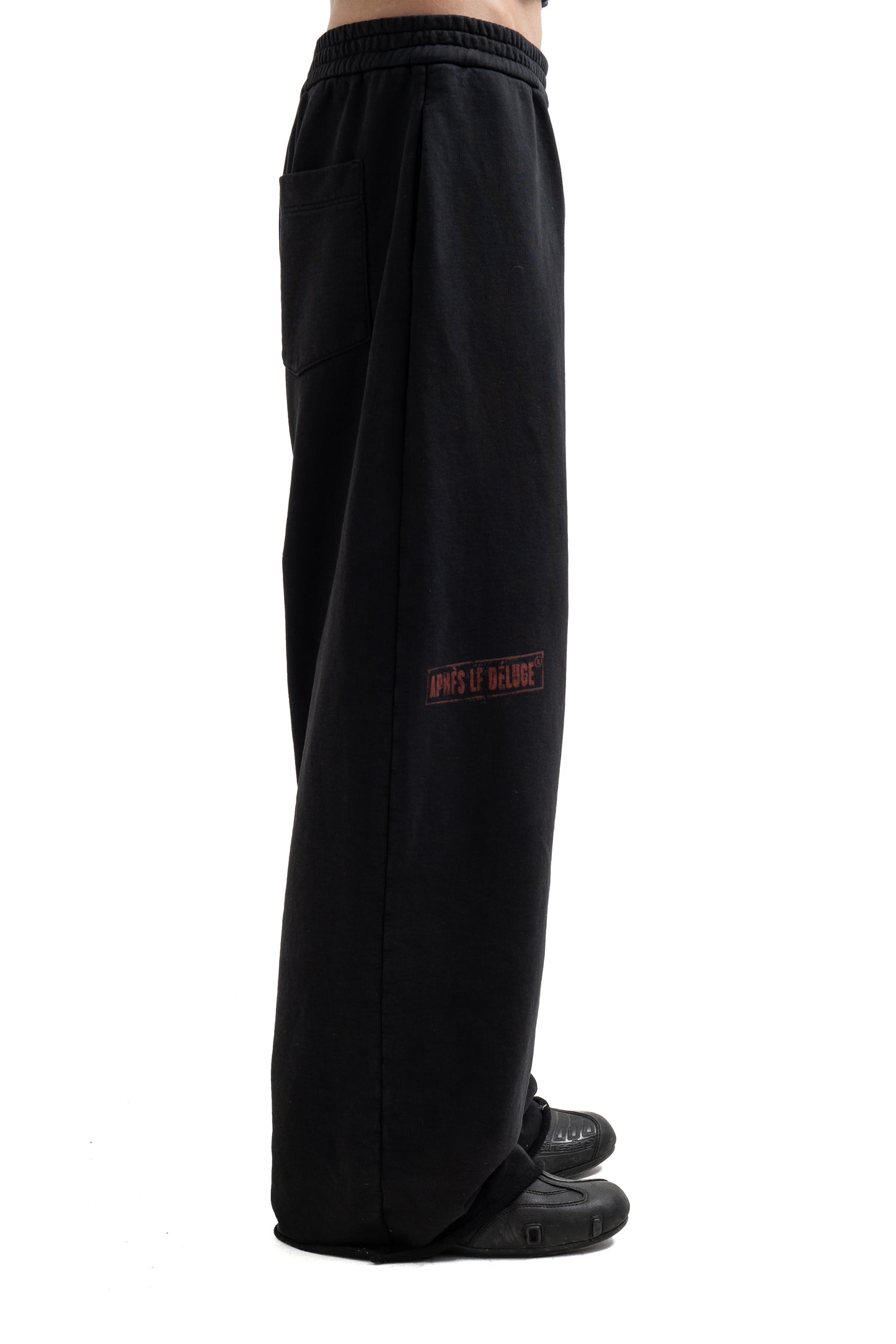 Black Stamp Sweatpants