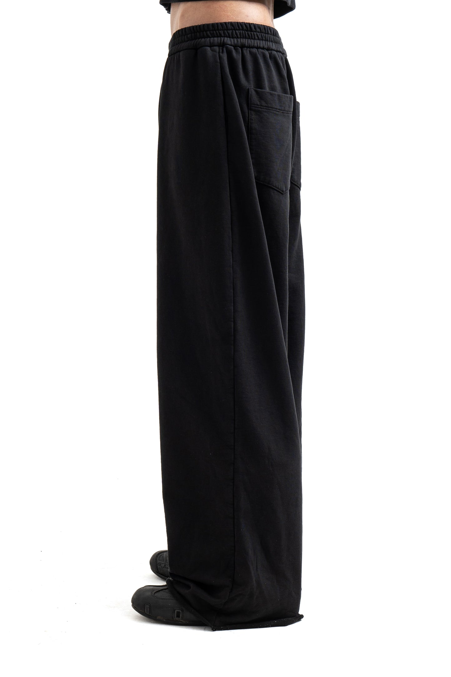 Black Stamp Sweatpants