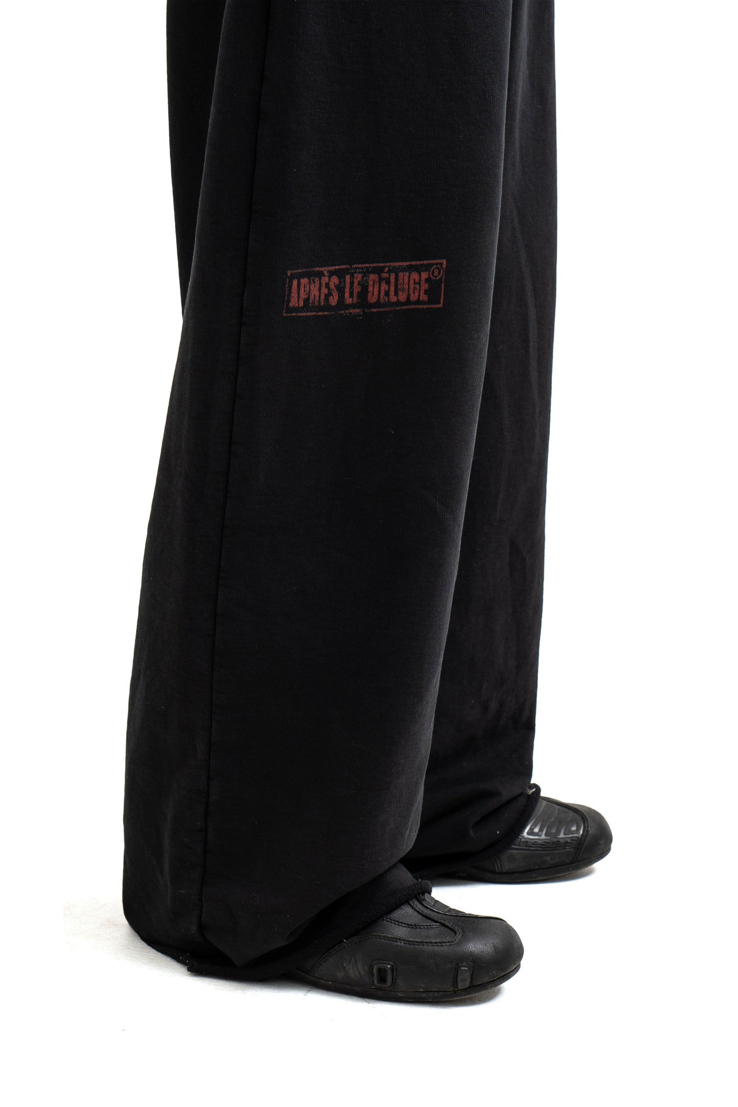 Black Stamp Sweatpants