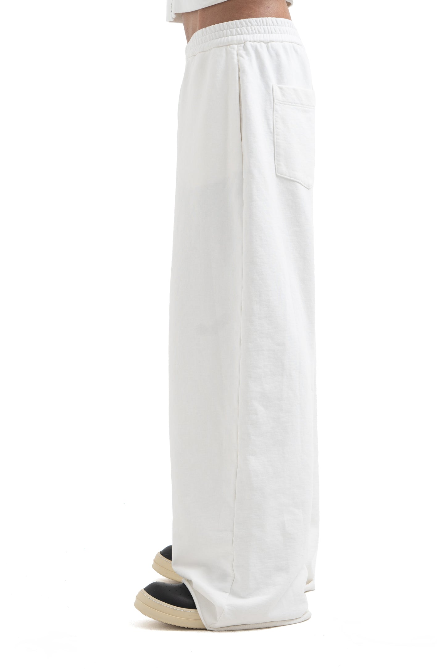White Stamp Sweatpants