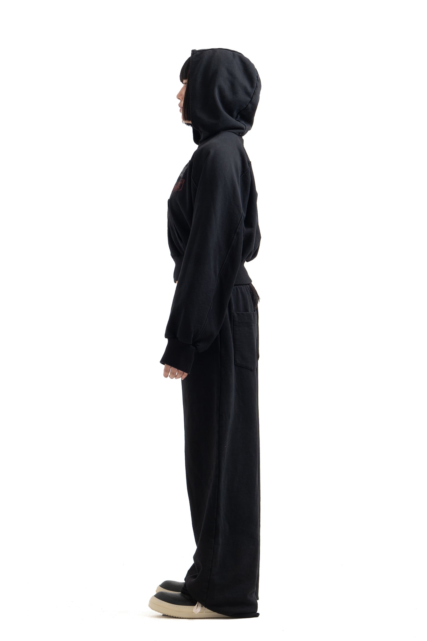 Black Stamp Sweatpants
