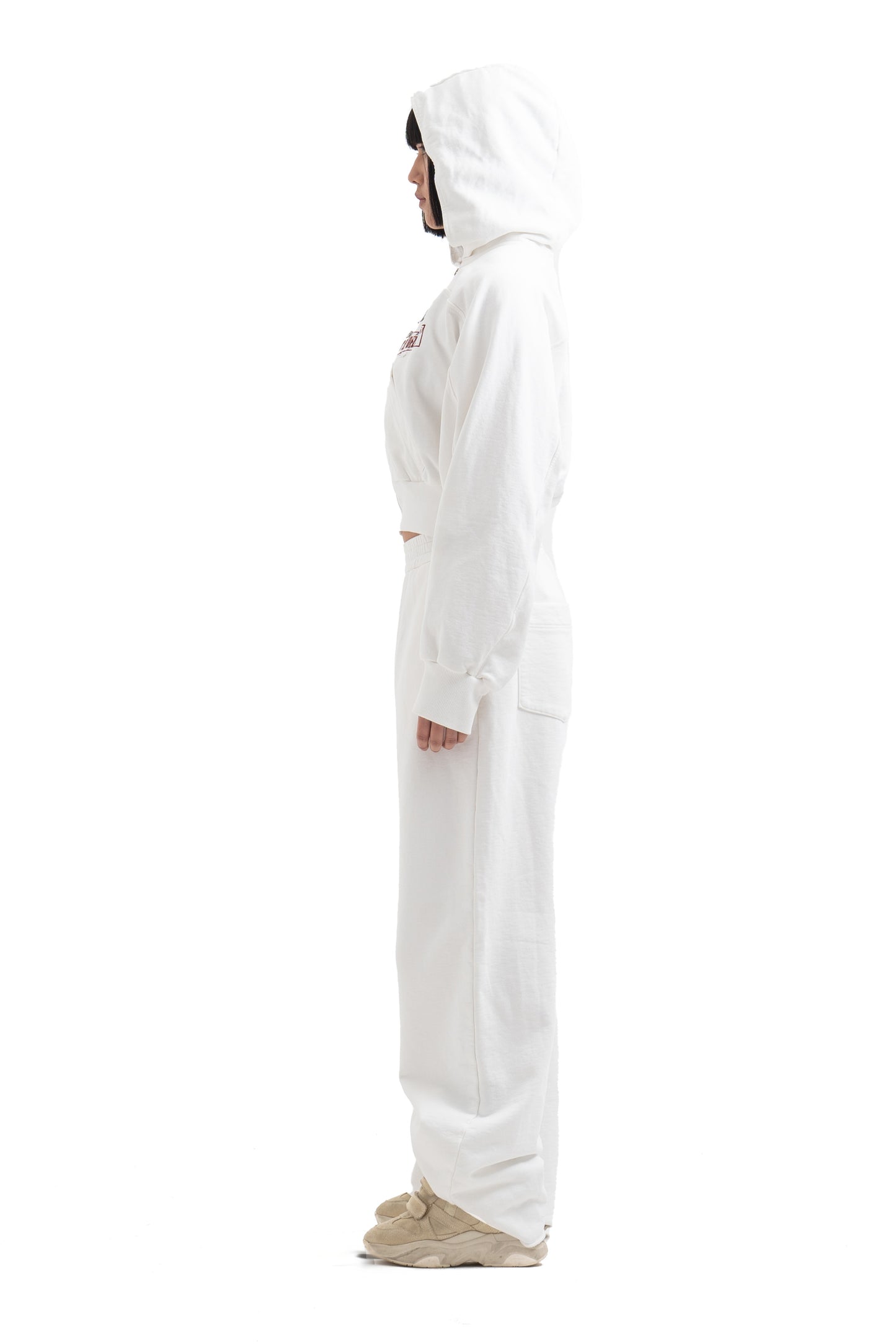 White Stamp Sweatpants