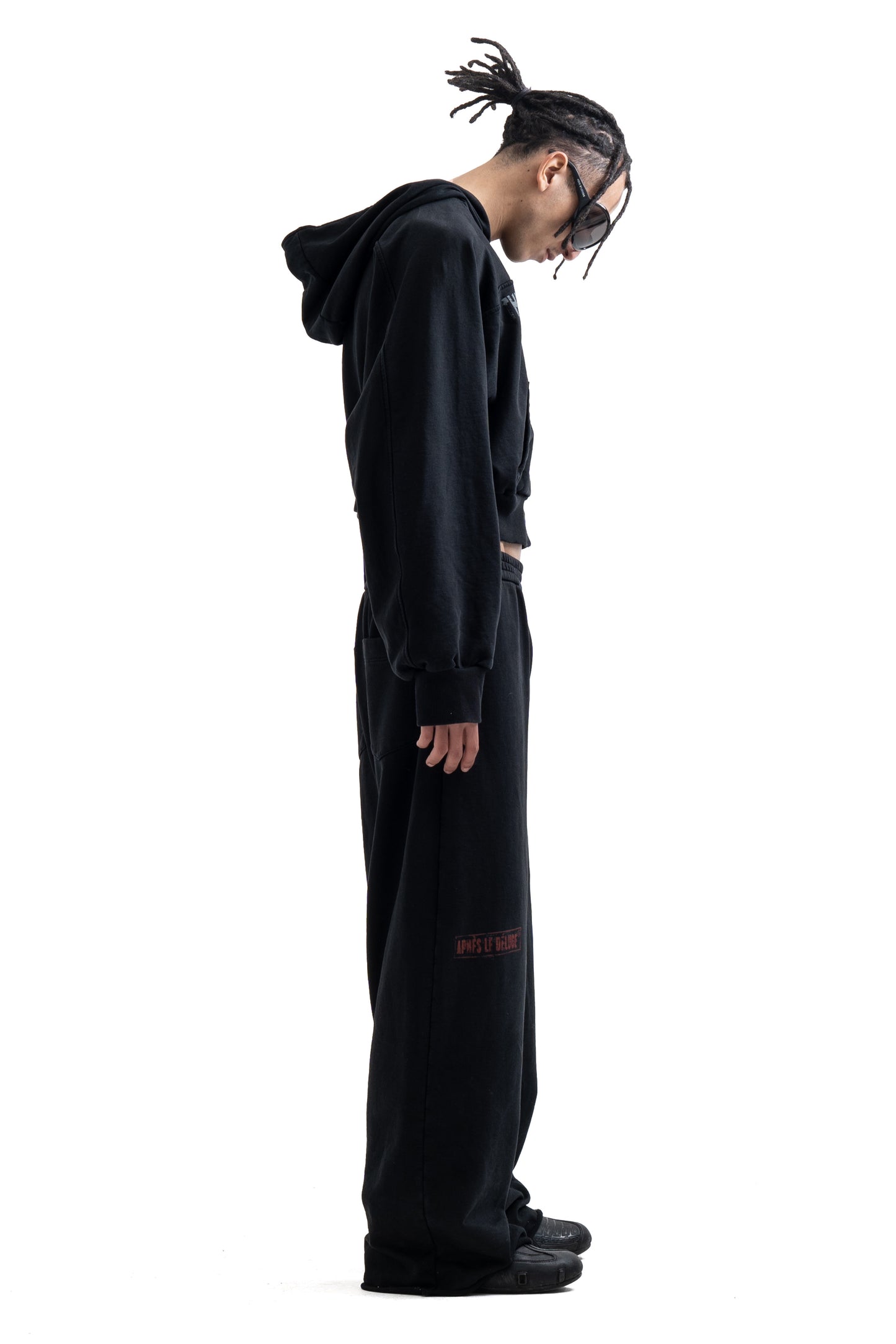 Black Stamp Sweatpants