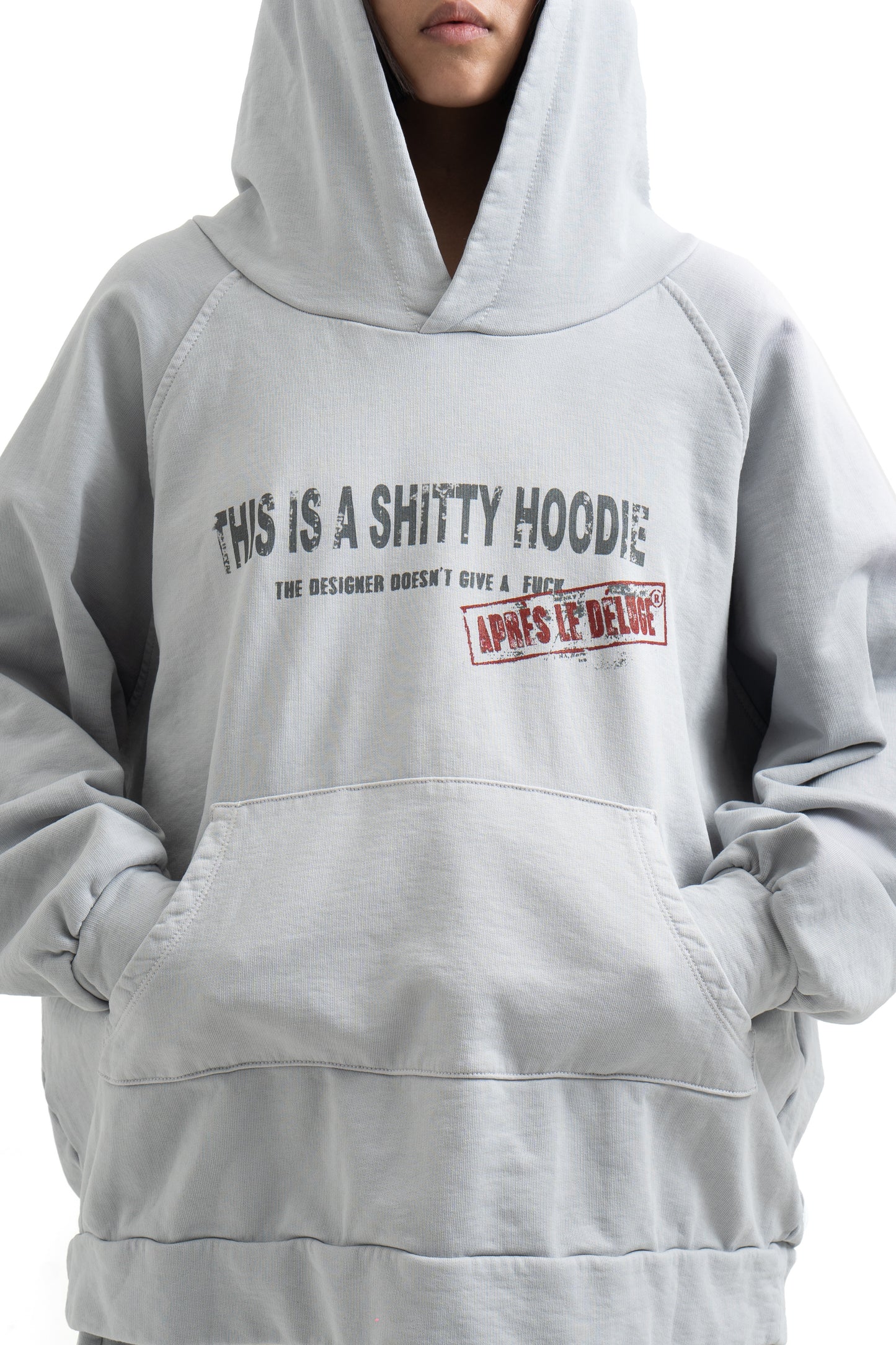 Grey IDGAF Hoodie