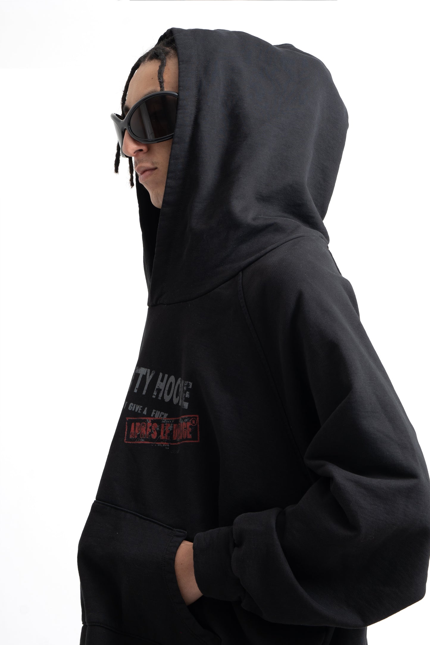 Black IDGAF Hoodie