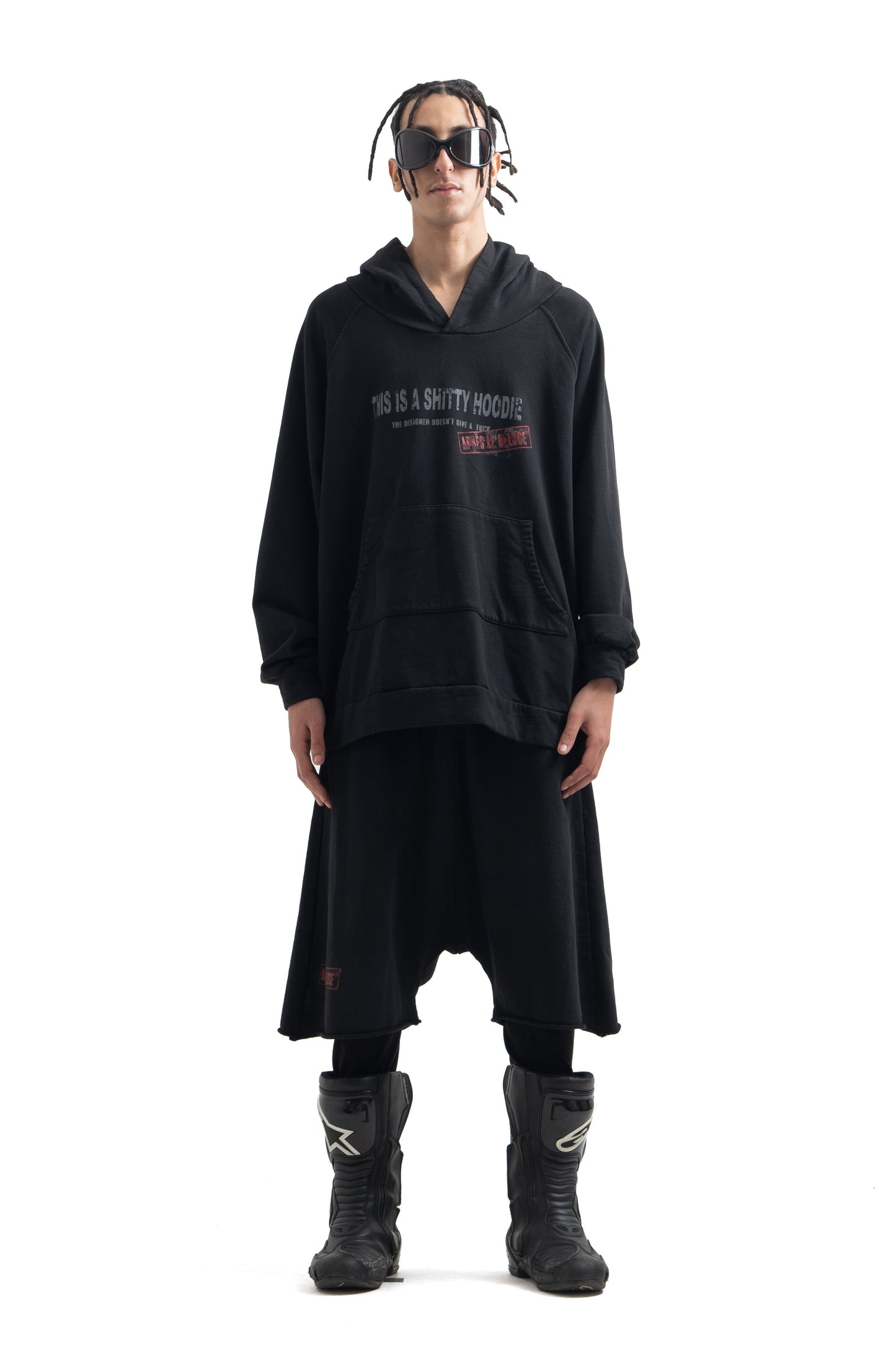 Black IDGAF Hoodie