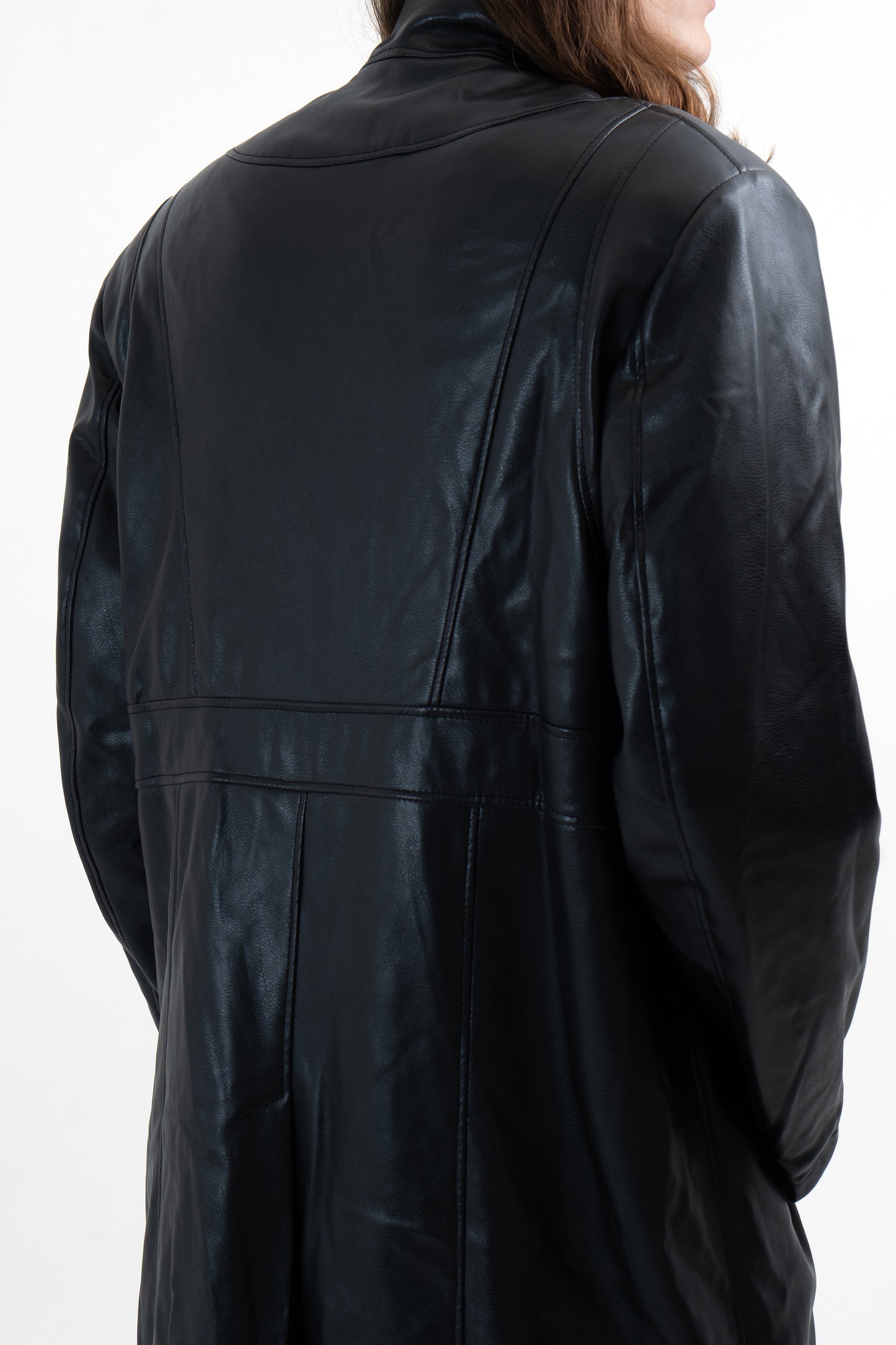 Long biker jacket