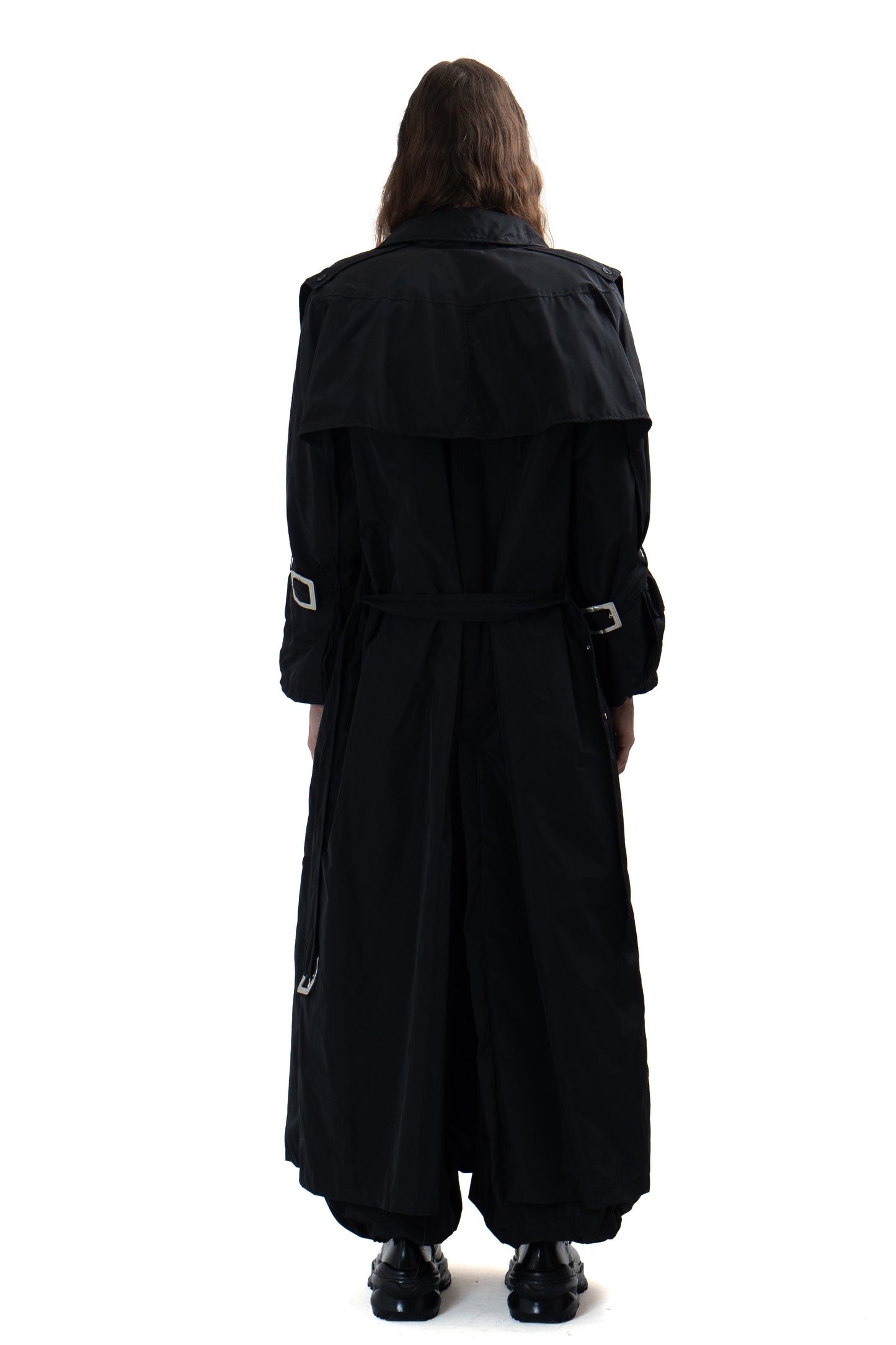 Trench oversize nylon