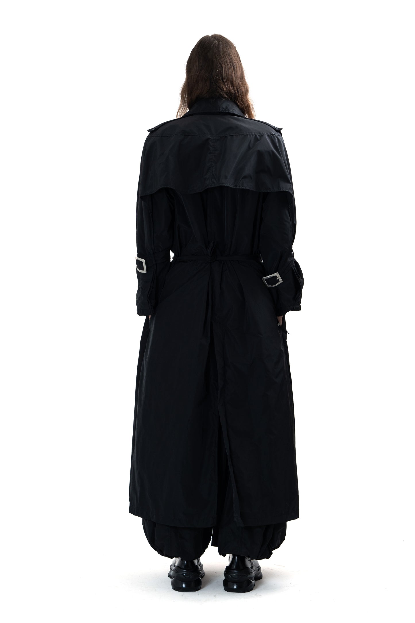 Trench oversize nylon