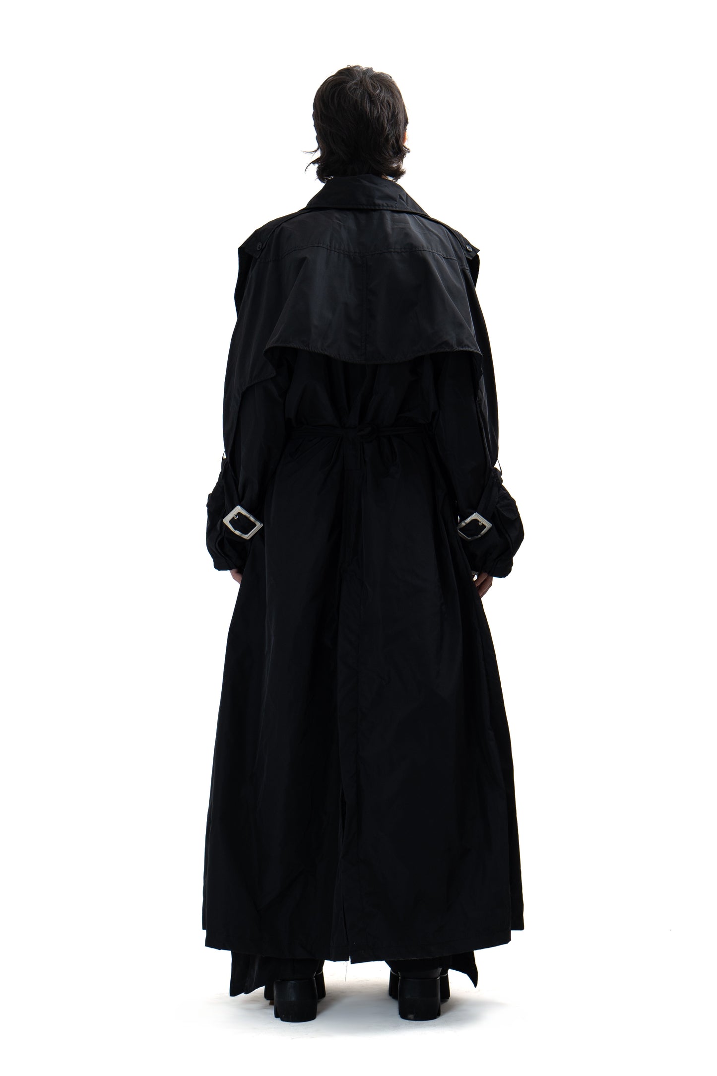 Trench oversize nylon