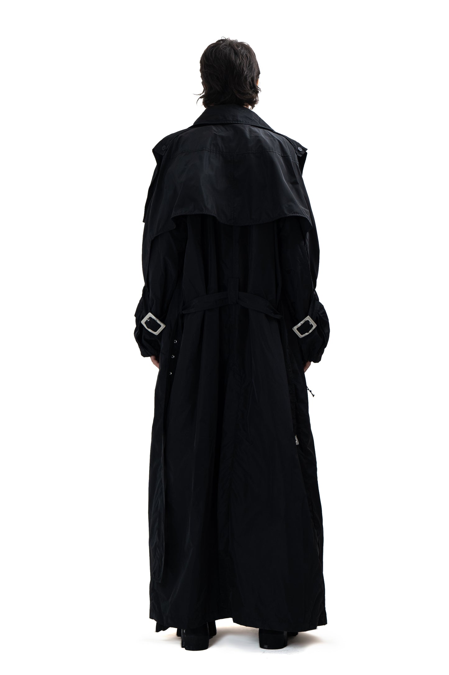 Trench oversize nylon