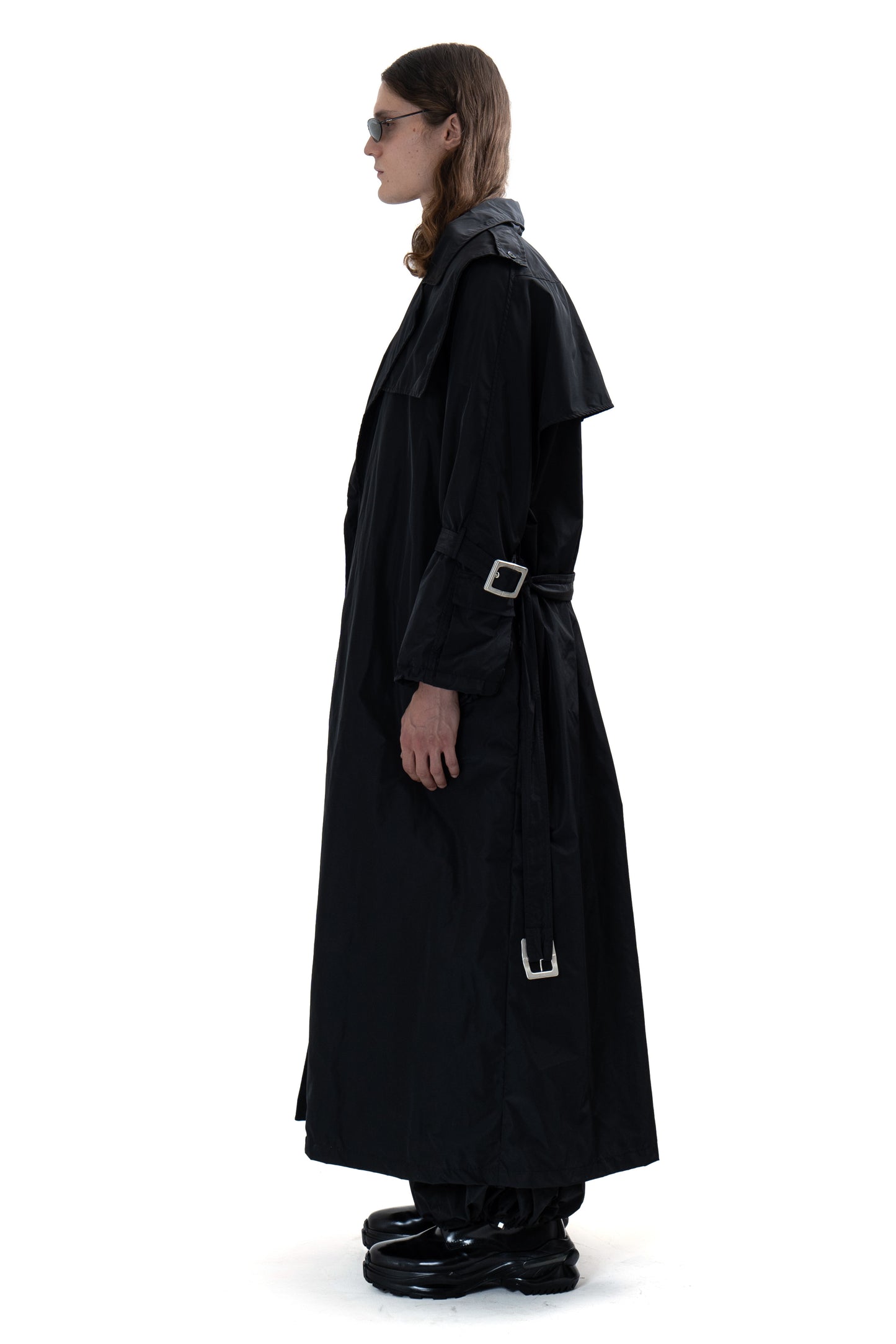 Trench oversize nylon