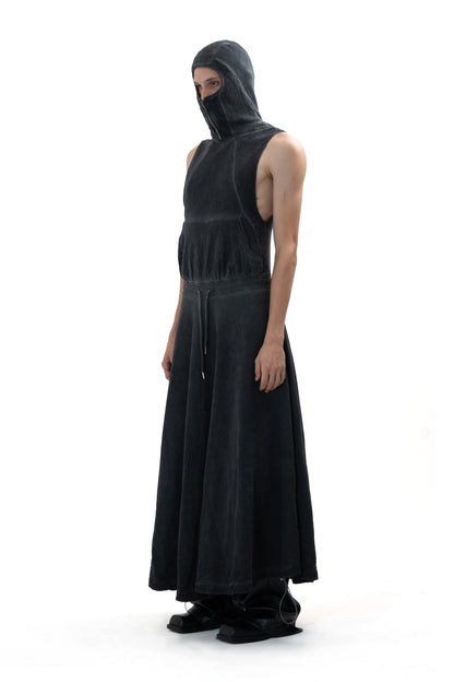 Maxi balaclava dress