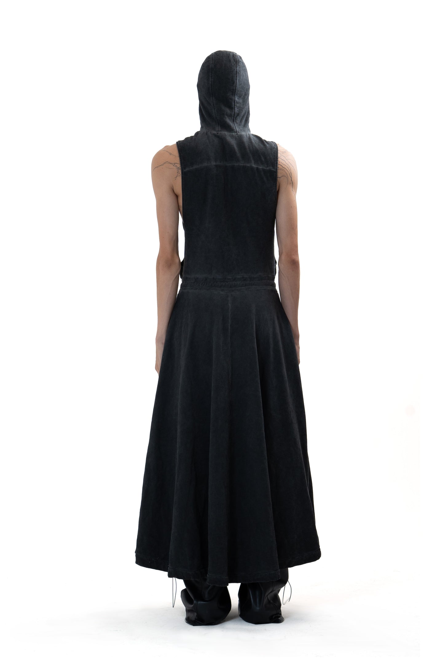 Maxi balaclava dress