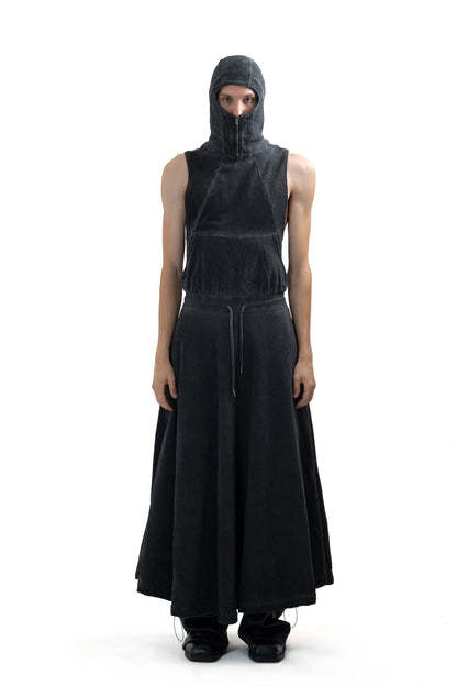 Maxi balaclava dress