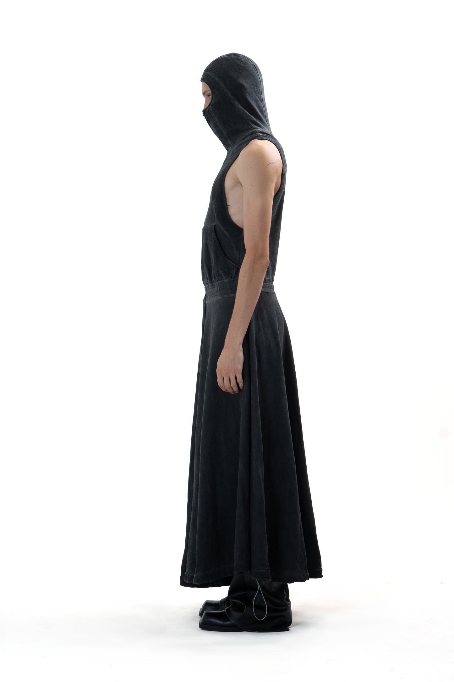 Maxi balaclava dress