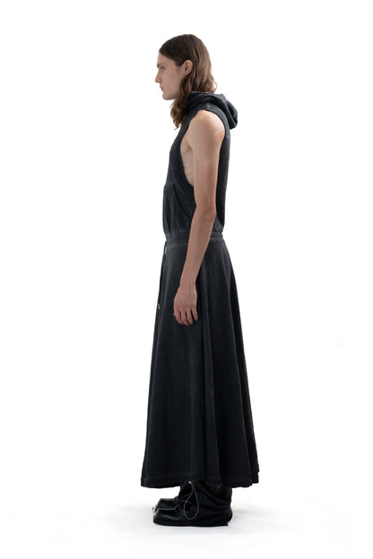 Maxi balaclava dress