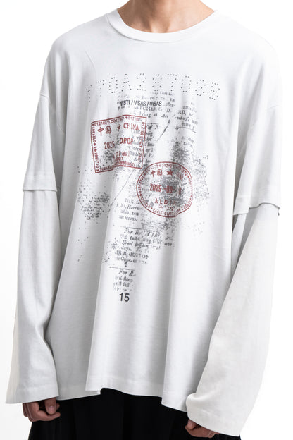 White Passport Longsleeve