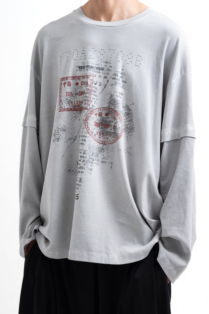 Grey Passport Longsleeve