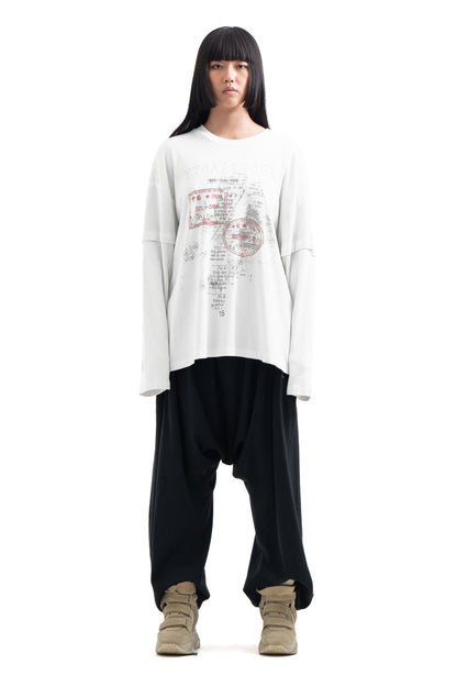 White Passport Longsleeve
