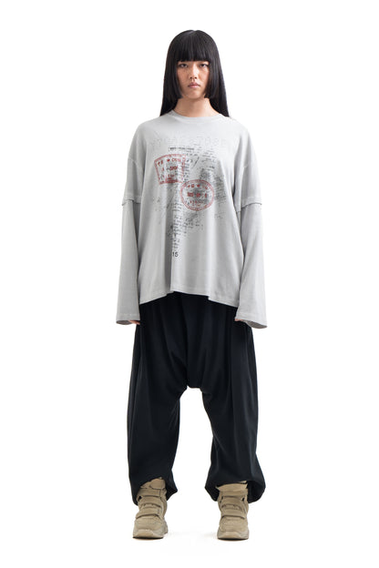 Grey Passport Longsleeve