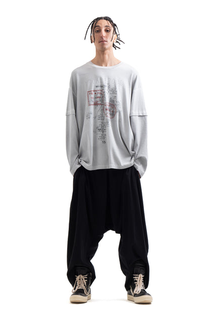 Grey Passport Longsleeve