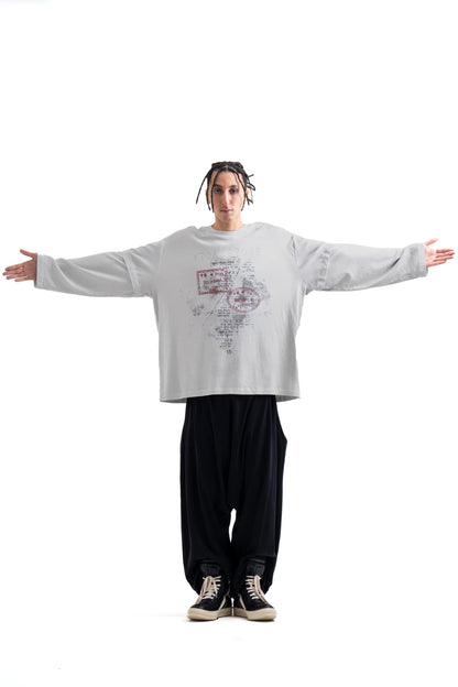 Grey Passport Longsleeve
