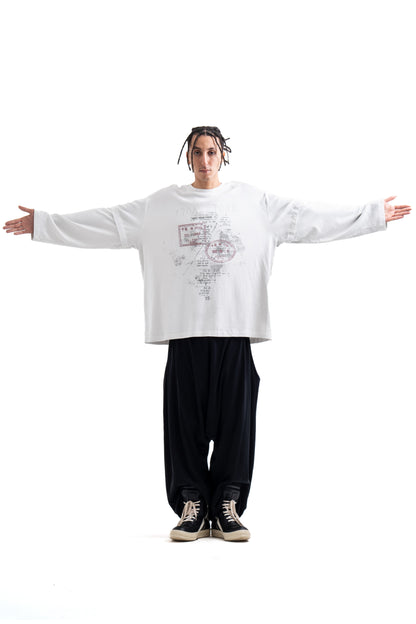 White Passport Longsleeve